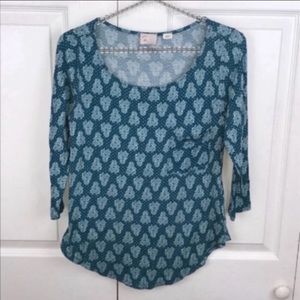 Anthropologie l Postmark Printed Tee